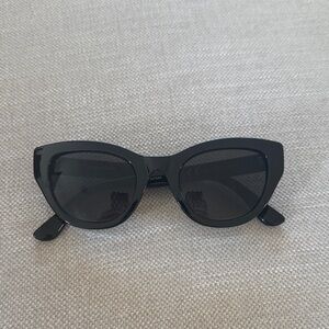 & Other Stories Black Cat-Eye Sunglasses
